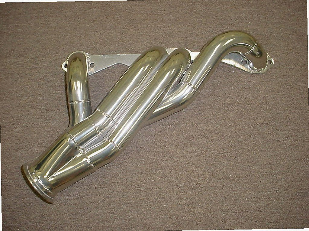 Camaro LT-1 Turbo Kit — detail view of merge collector, flex bellow joint, and V-band connection