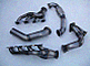 4.6 2V Turbo Race Kit — passenger-side header with V-band flange and merge collector