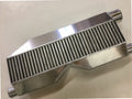 Twin Turbo Intercooler 1800 HP — fabricated aluminum bar-and-plate intercooler core with TIG-welded end tanks